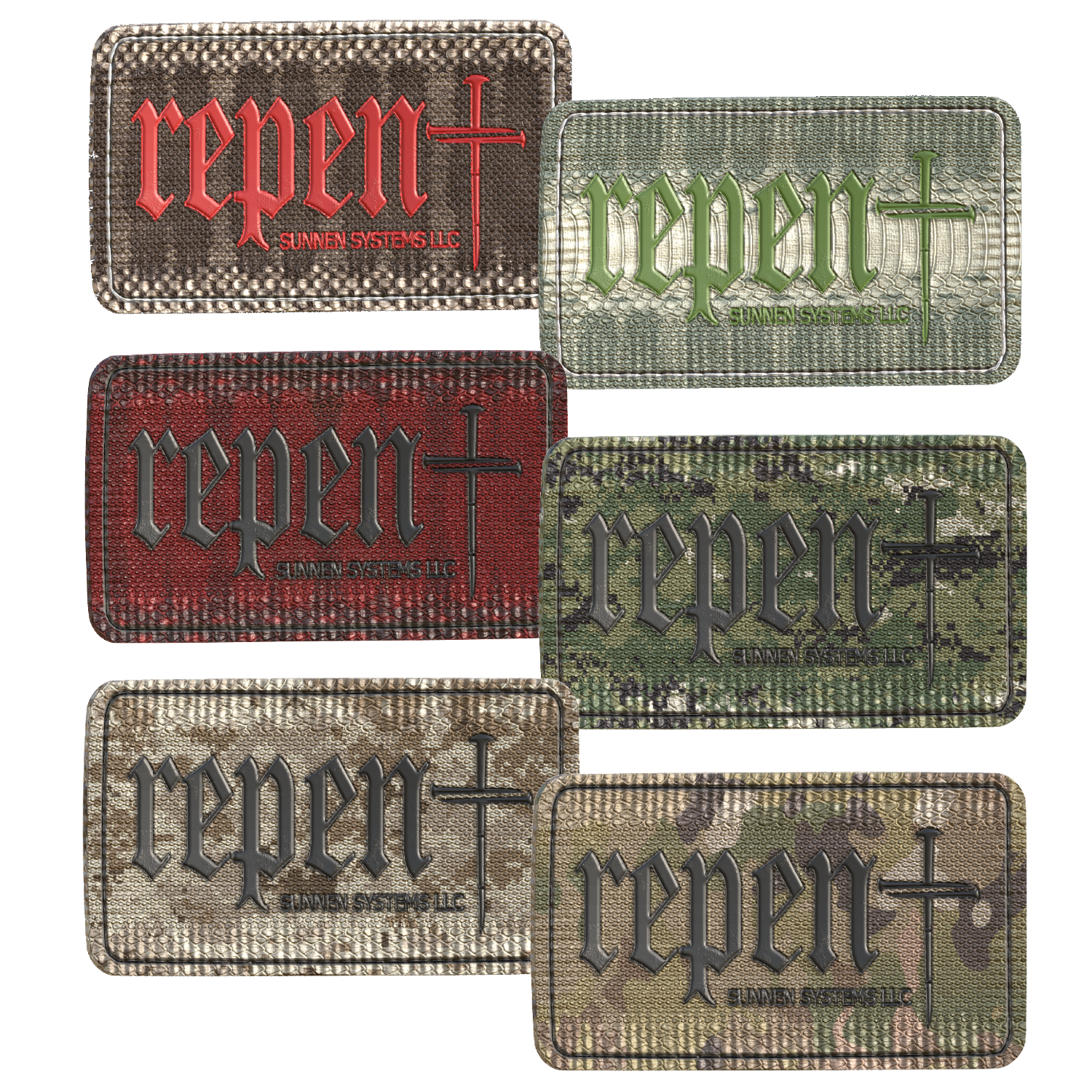 Repent Patches - Payhip