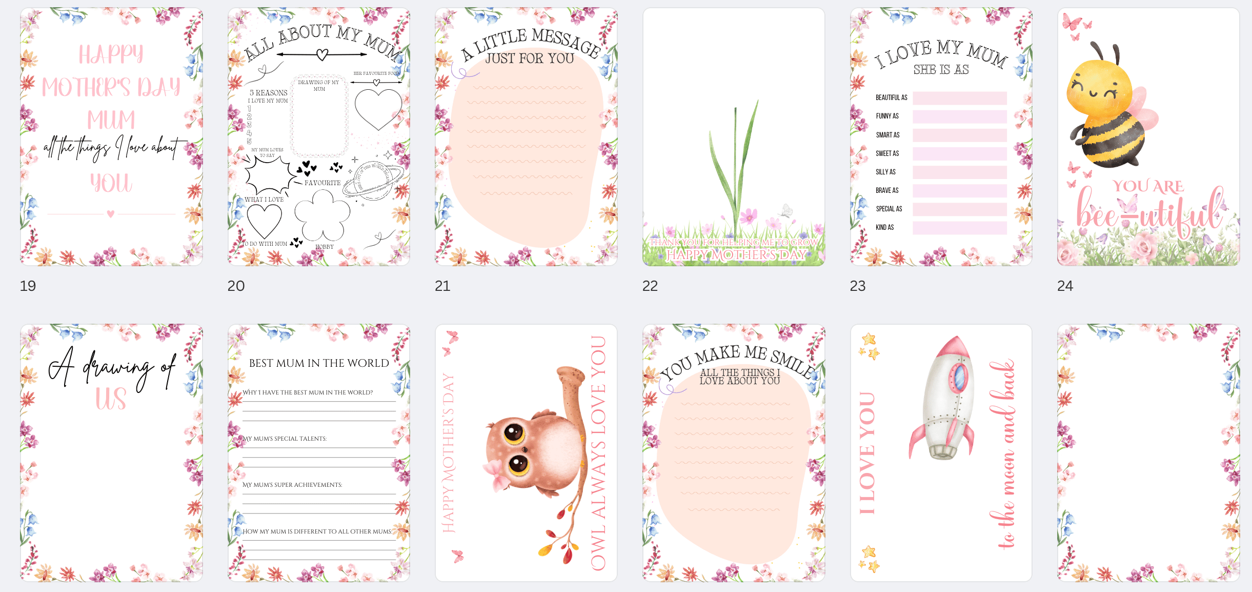 DIGITAL - Mother's Day Activity Pack - Payhip