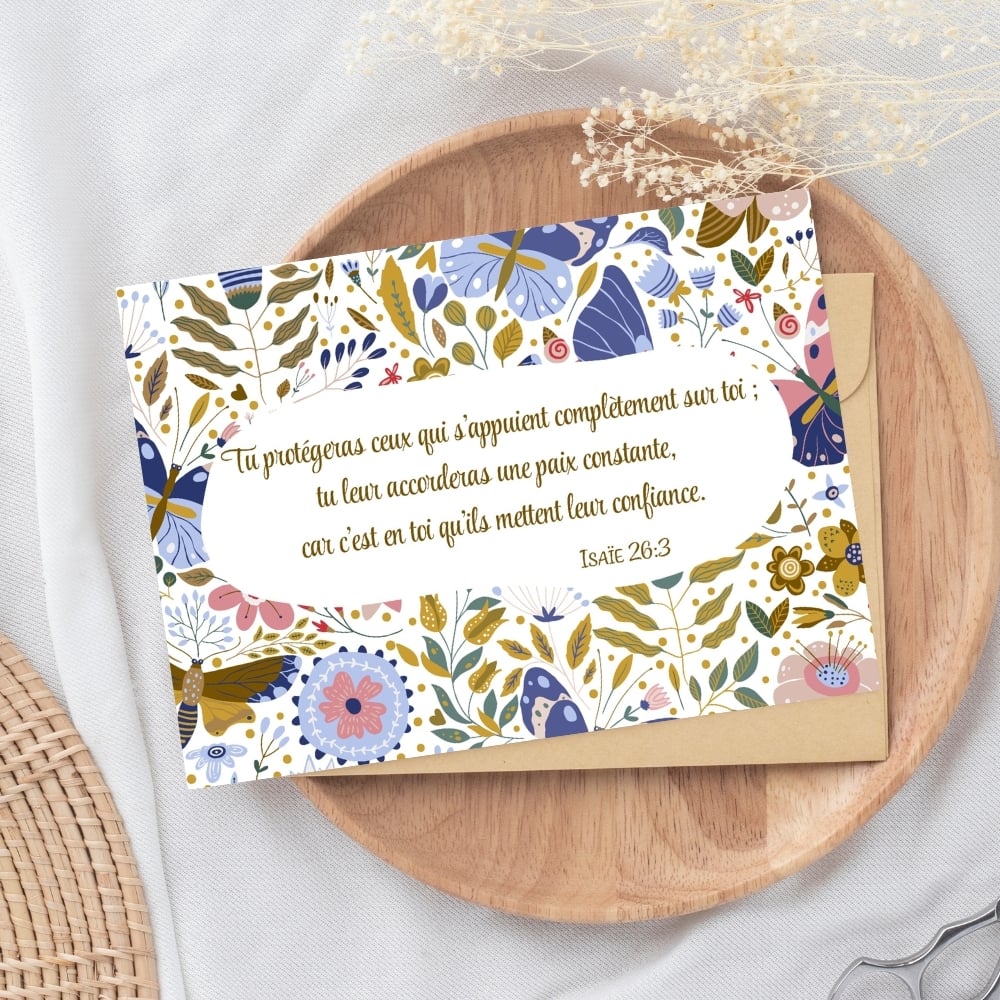 Cartes dEncouragement JW avec textes bibliques