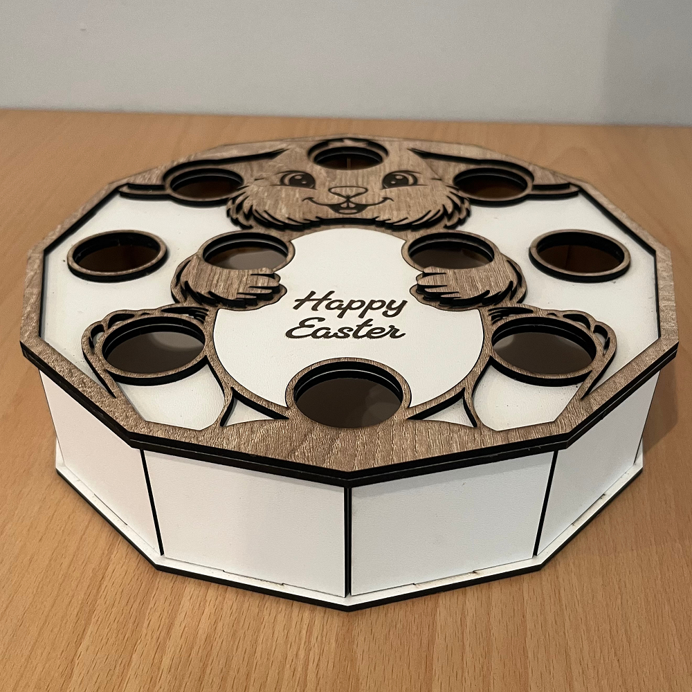 Easter crafts, DIY Easter decorations, laser cut patterns