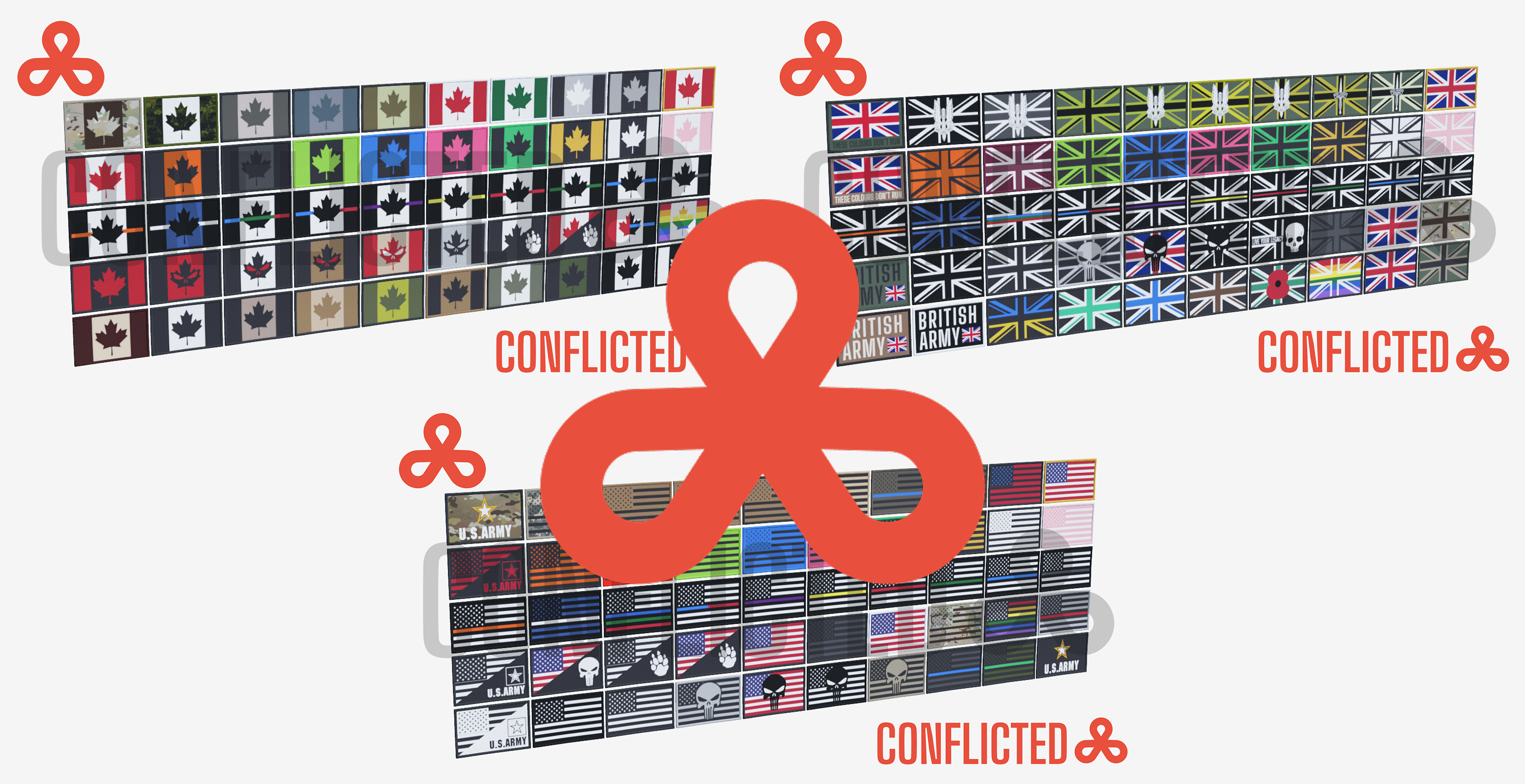 COUNTRY PATCHES BUNDLE - Payhip