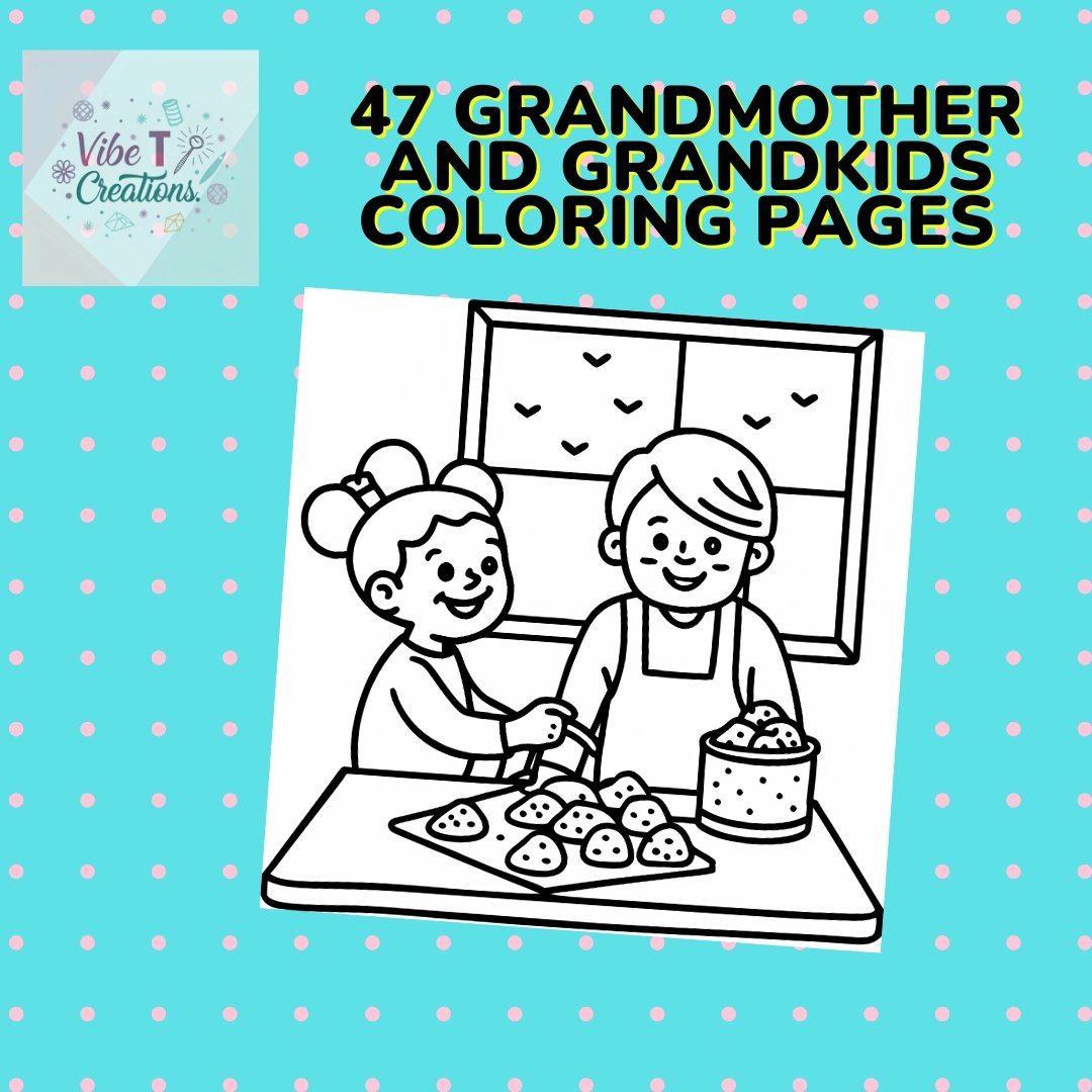 grandmother coloring book, grandma coloring pages, grandchild bonding book, mother’s day gift, grandmother gift, cozy coloring book, family coloring book, adult coloring book, kids coloring book, relaxing coloring book, stress relief coloring, heartwarmin