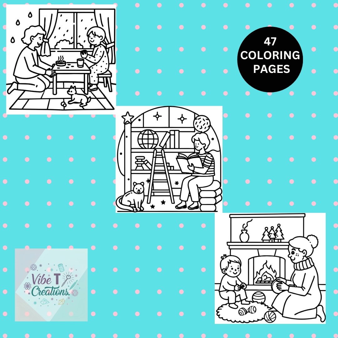 grandmother coloring book, grandma coloring pages, grandchild bonding book, mother’s day gift, grandmother gift, cozy coloring book, family coloring book, adult coloring book, kids coloring book, relaxing coloring book, stress relief coloring, heartwarmin