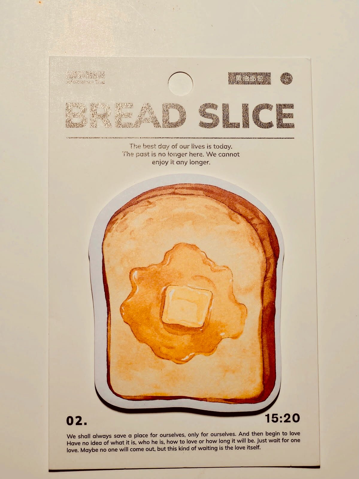 Toast & Butter Sticky Notes (1 pc) - Payhip