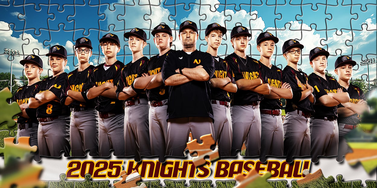 Photoshop Template, Digital Background, Sports Teams, Schools Photos, T&I, Any Sport, Epic, Dramatic, Creative, Easy to Use, Jigsaw, Puzzle, Pieces, Layered File