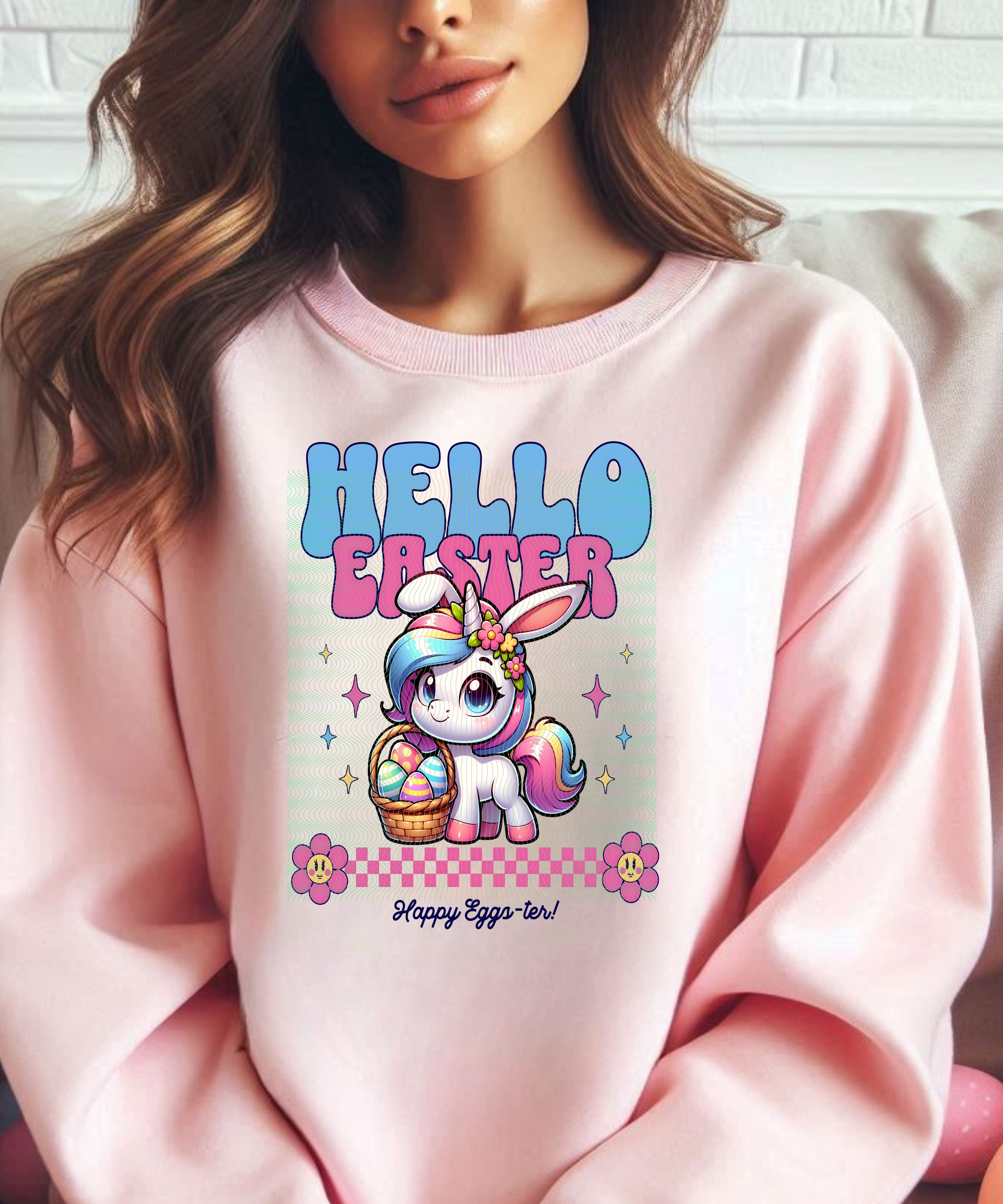 Hello Easter Unicorn PNG Design - Payhip