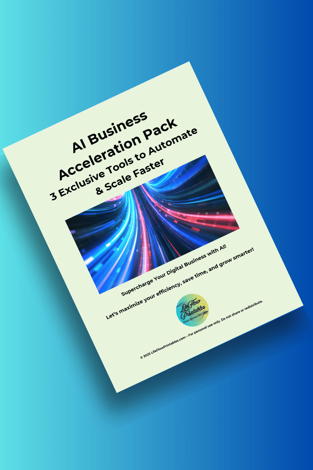 AI Business Acceleration Pack: 3 Exclusive Tools to Automate & Scale Faster