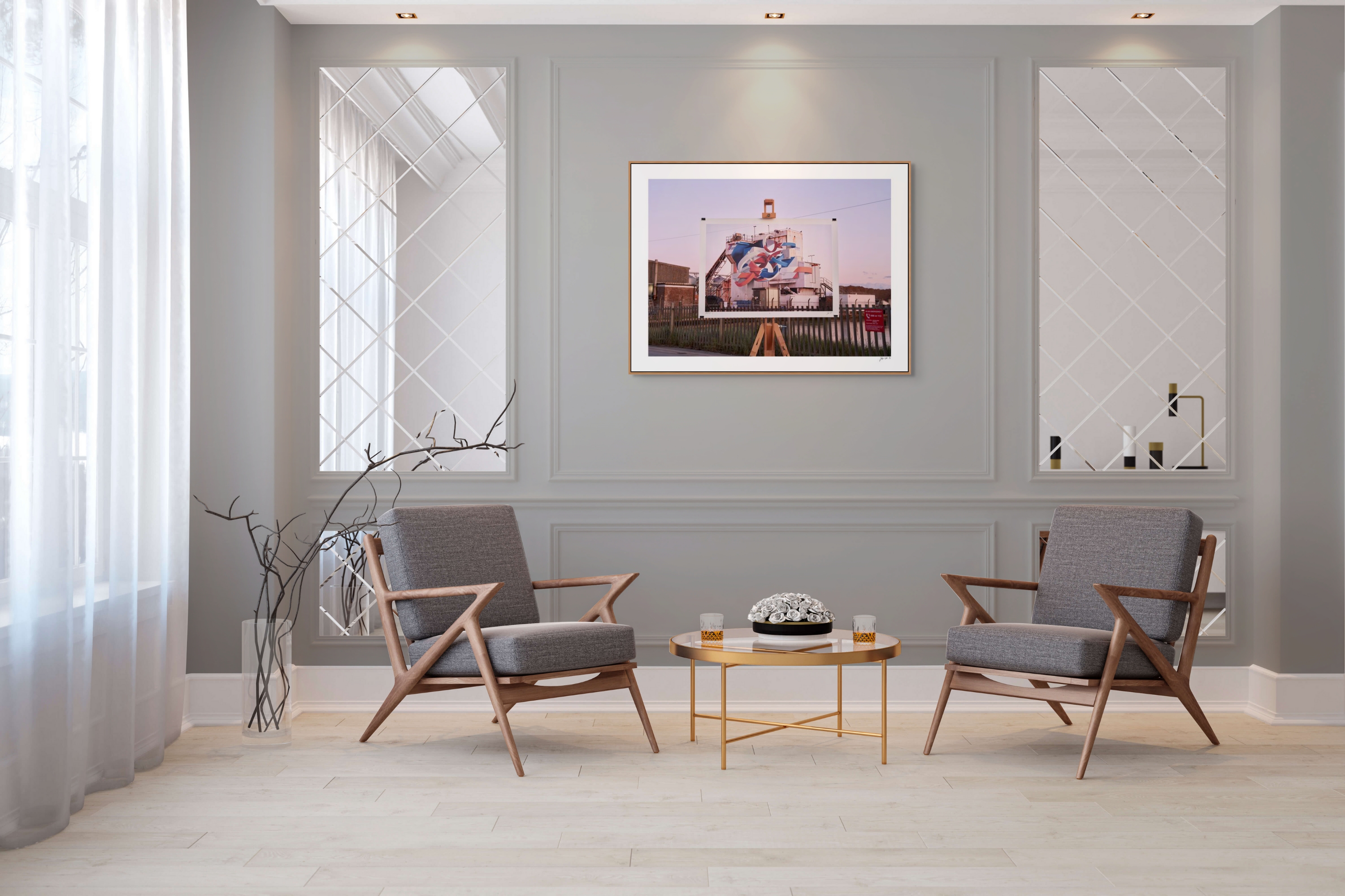 Street art collaboration between Joseph Ford and Italian artist Peeta - buy limited edition prints here