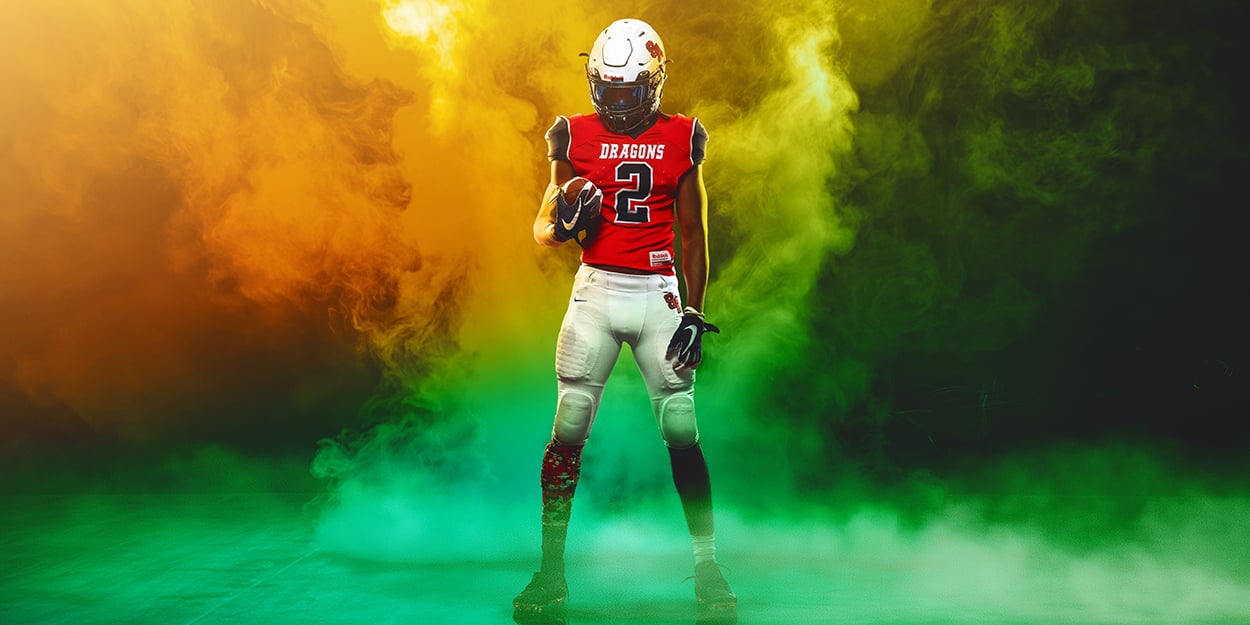 Smoke, Lights, Photoshop Template, Digital Background, Sports Pics, School Photos, Media Day, Game Day, Graphics, Photography, Portrait, Senior, High School, Teams, Leagues, Epic, Fog