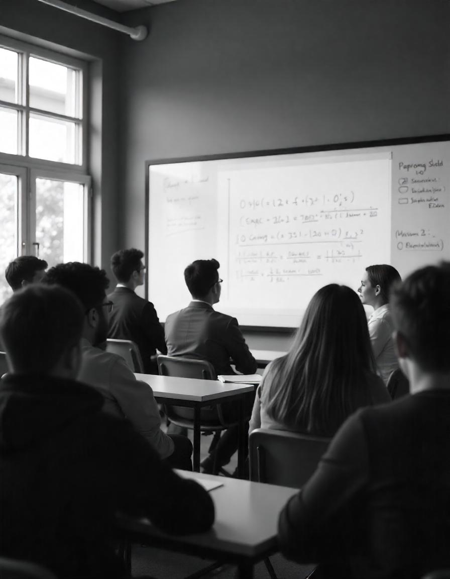 classroom of students