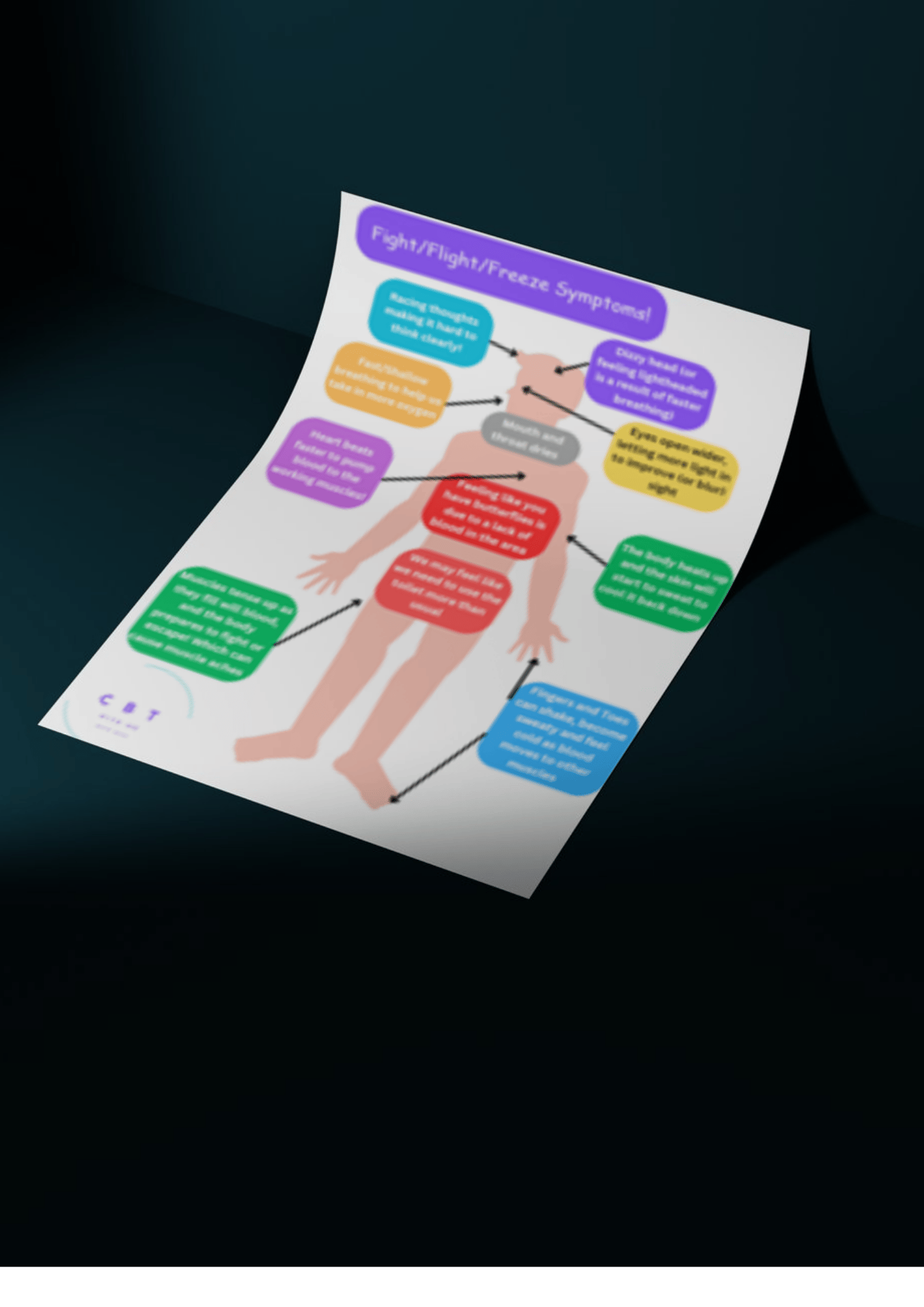 Anxiety Symptoms Body Map - Payhip