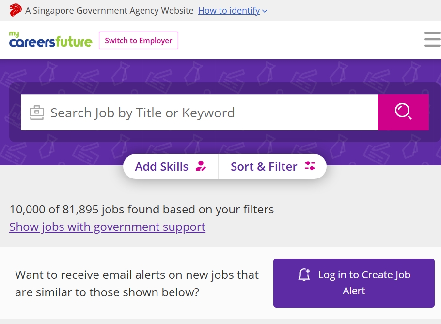 mycareersfuture singapore Images High Quality Grahic Career