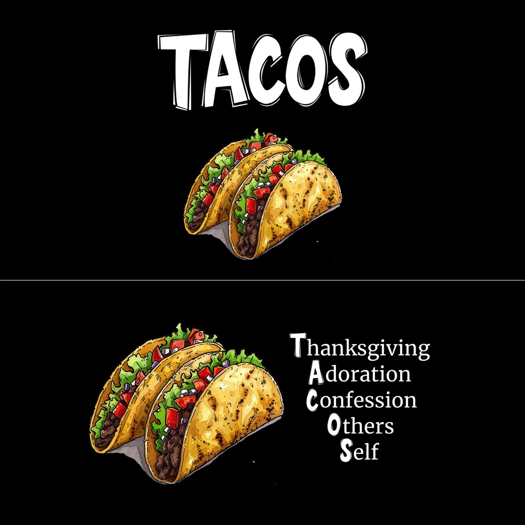 TACOS Prayer Logo Bundle (PNG License)