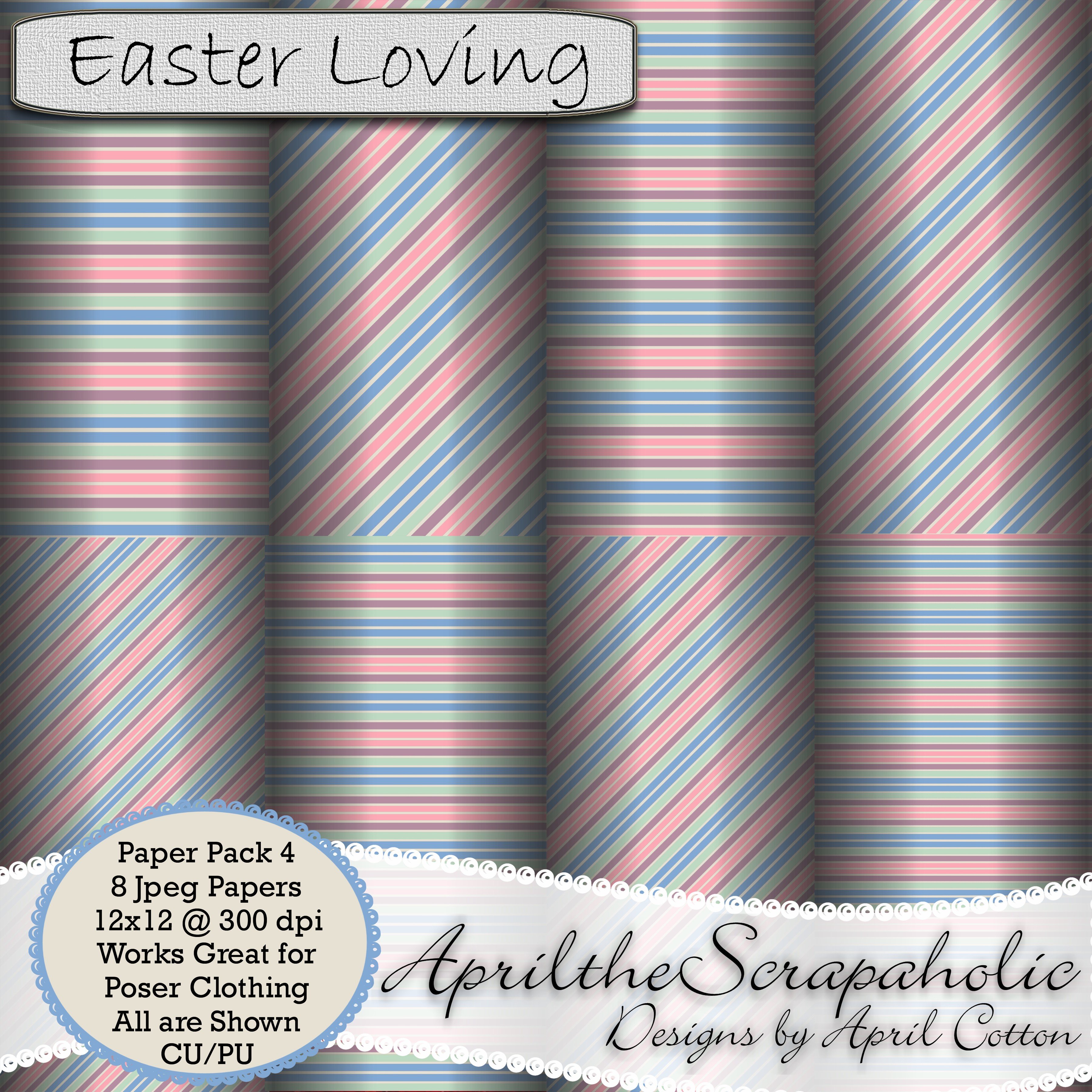 Easter Loving - Paper Pack 4 - Payhip