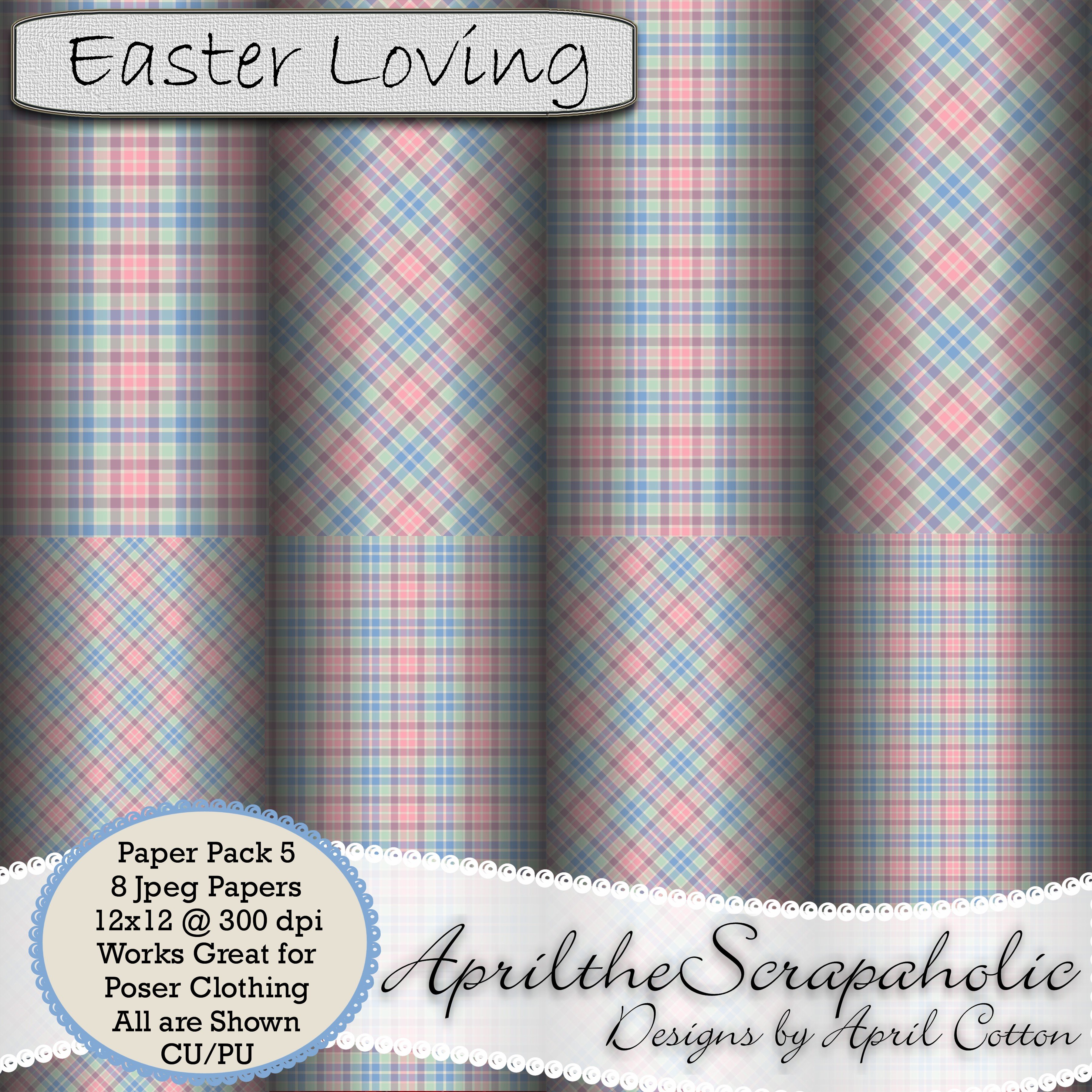 Easter Loving - Paper Pack 5 - Payhip