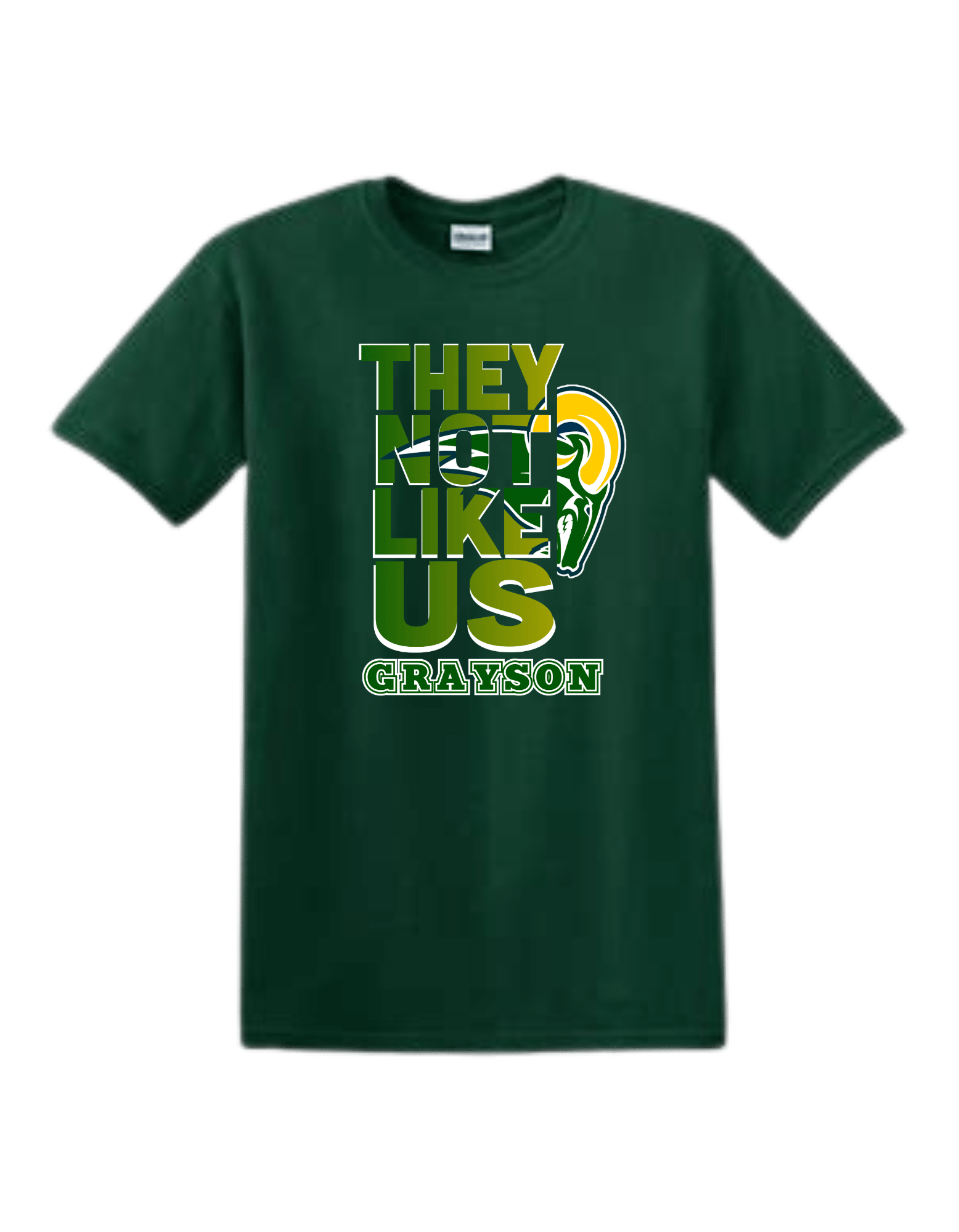 Grayson Rams They Not Like Us - Green - Payhip