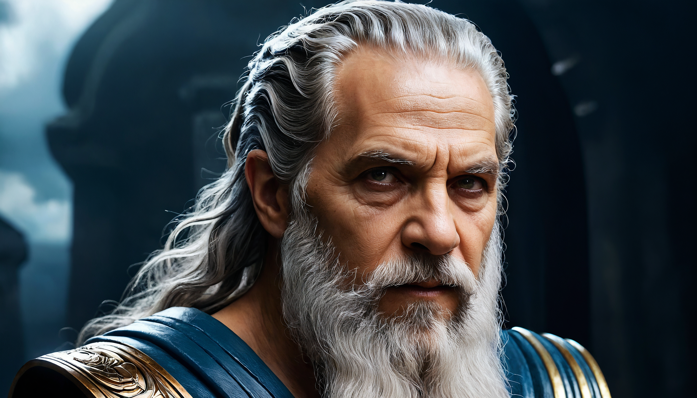 Intergalactic alien off world planet leader