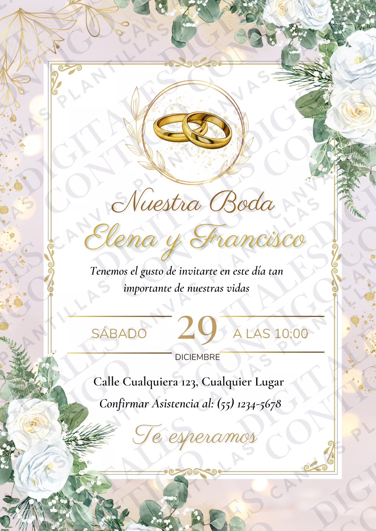 Invitacion de Boda