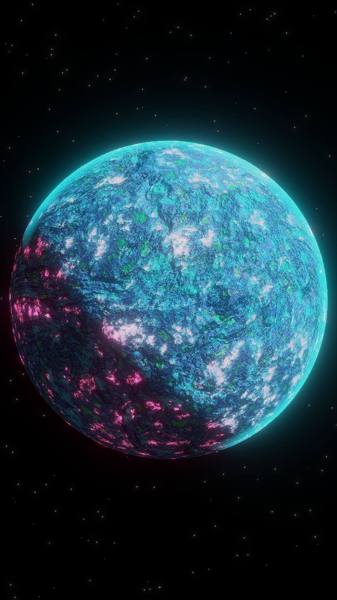 3D planète