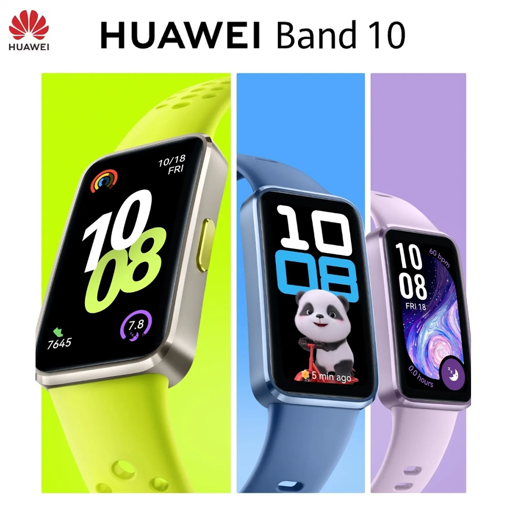 Huawei Band 10 Amoled Display Aluminum Alloy Case Fitness Tracker