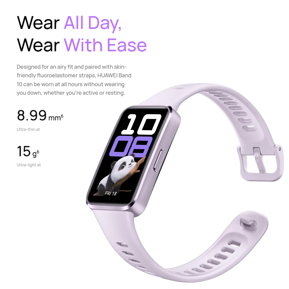 Huawei Band 10 Amoled Display Aluminum Alloy Case Fitness Tracker