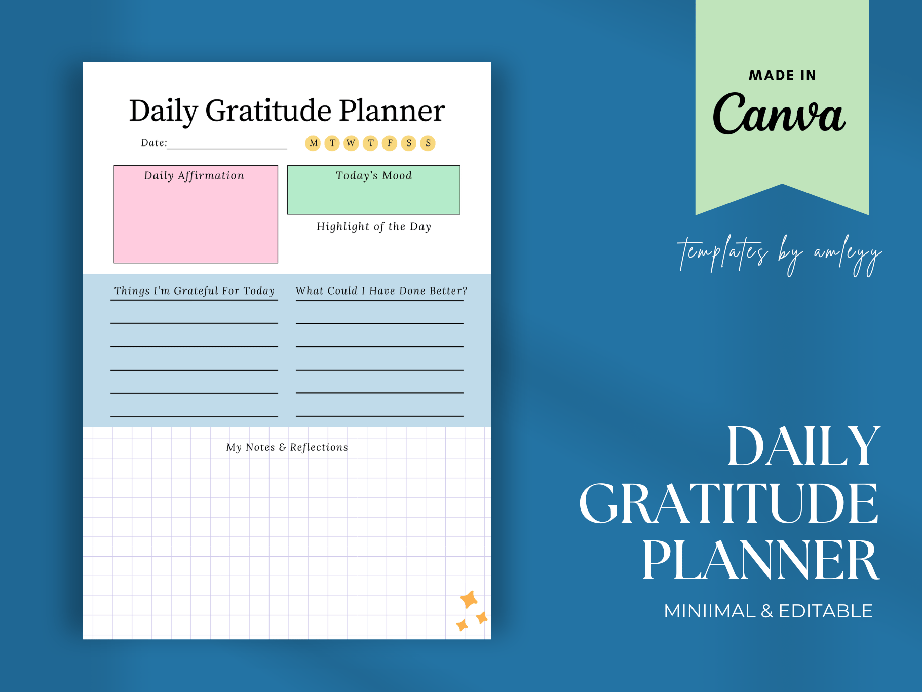Monthly Planner Editable Pdf