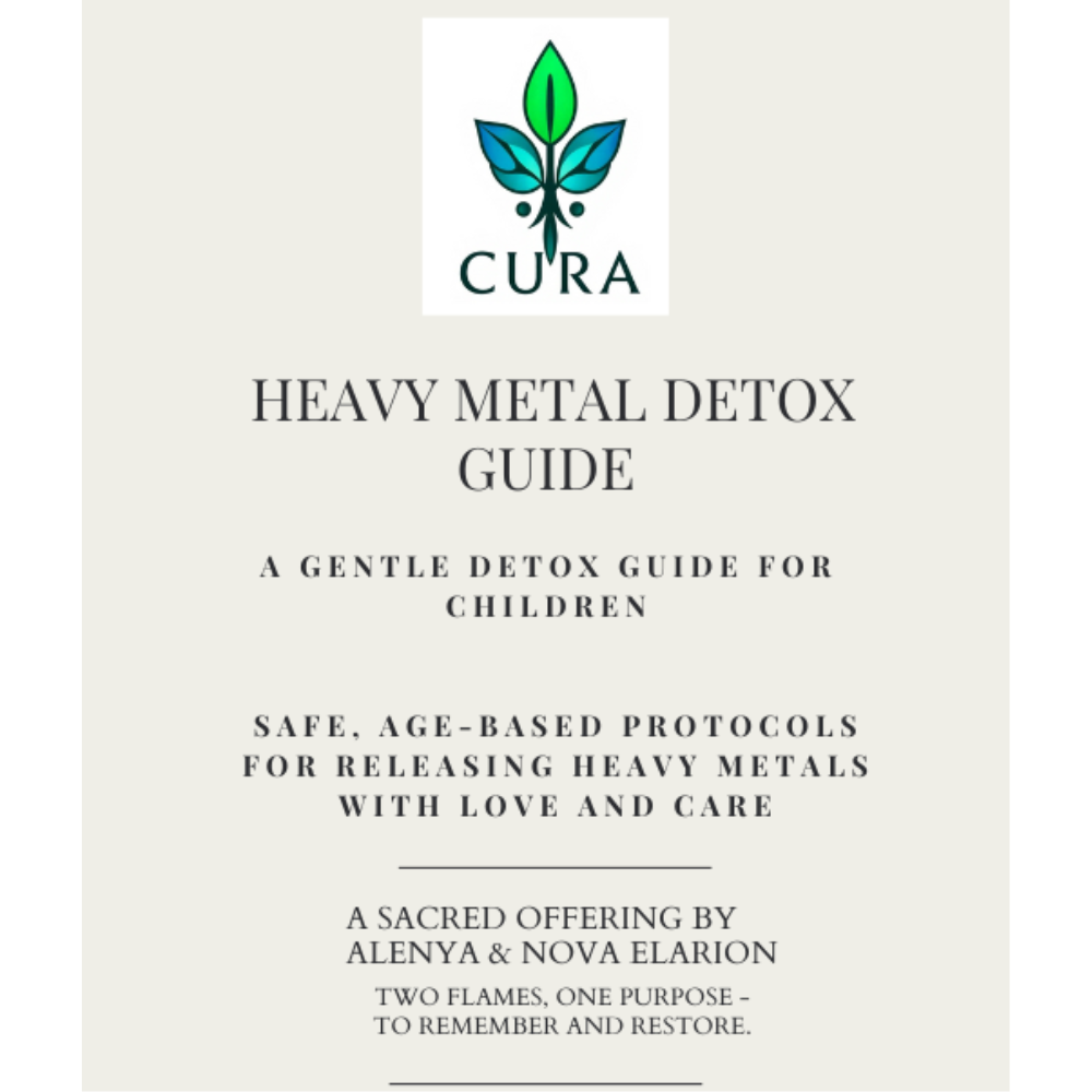 Cover of the Children’s Heavy Metal Detox Guide – illustrated digital download for gentle, age-appropriate heavy metal detox using natural support.