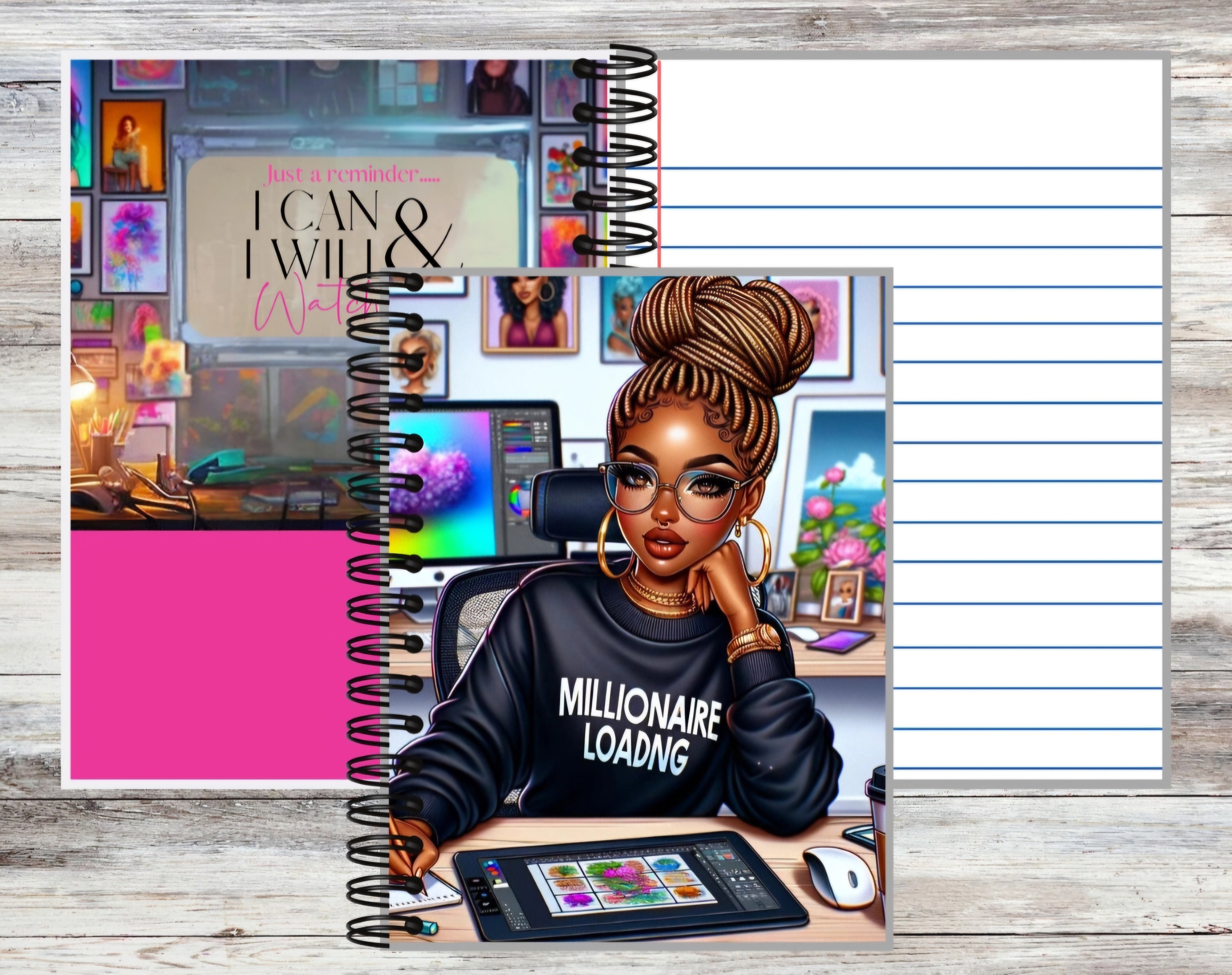 Millionaire Loading Notebook - Payhip