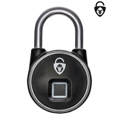 Triple locked Smart Fingerprint Padlock