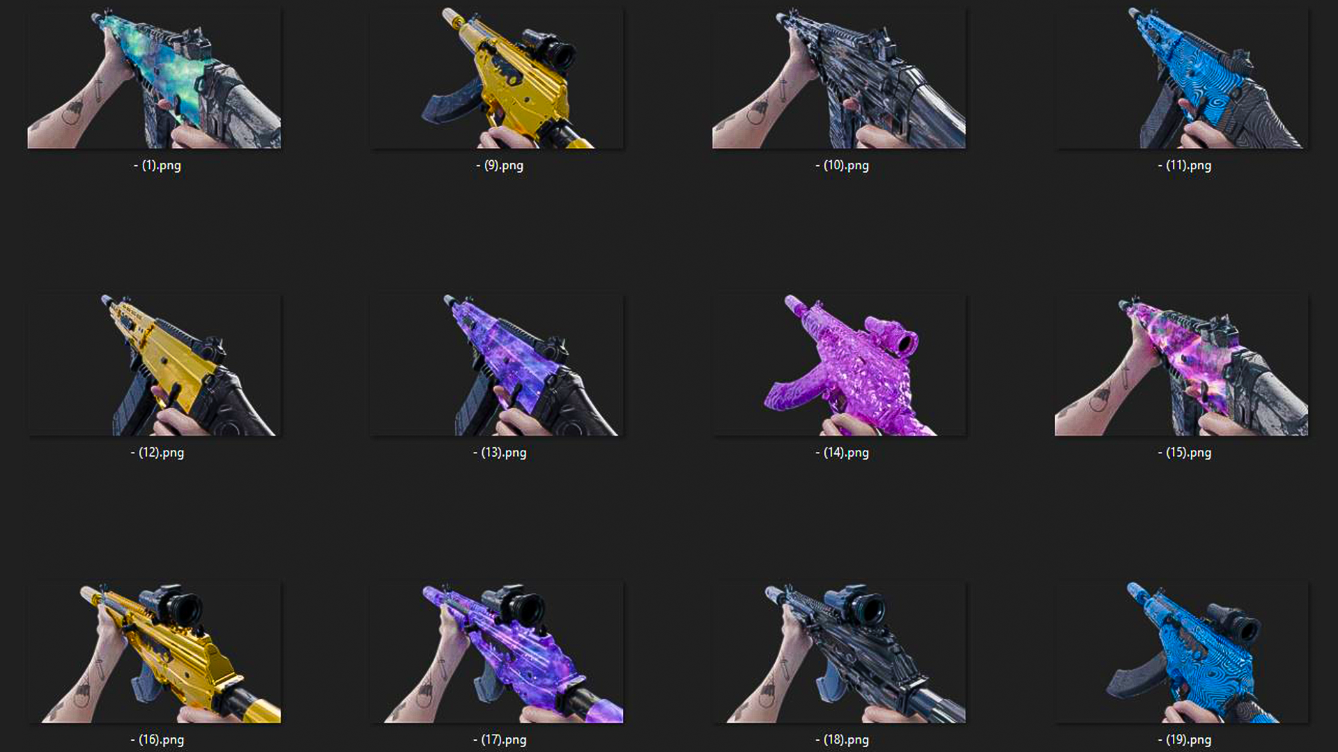 COD | Mini Render Pack #43 (Meta Weapons) - Payhip