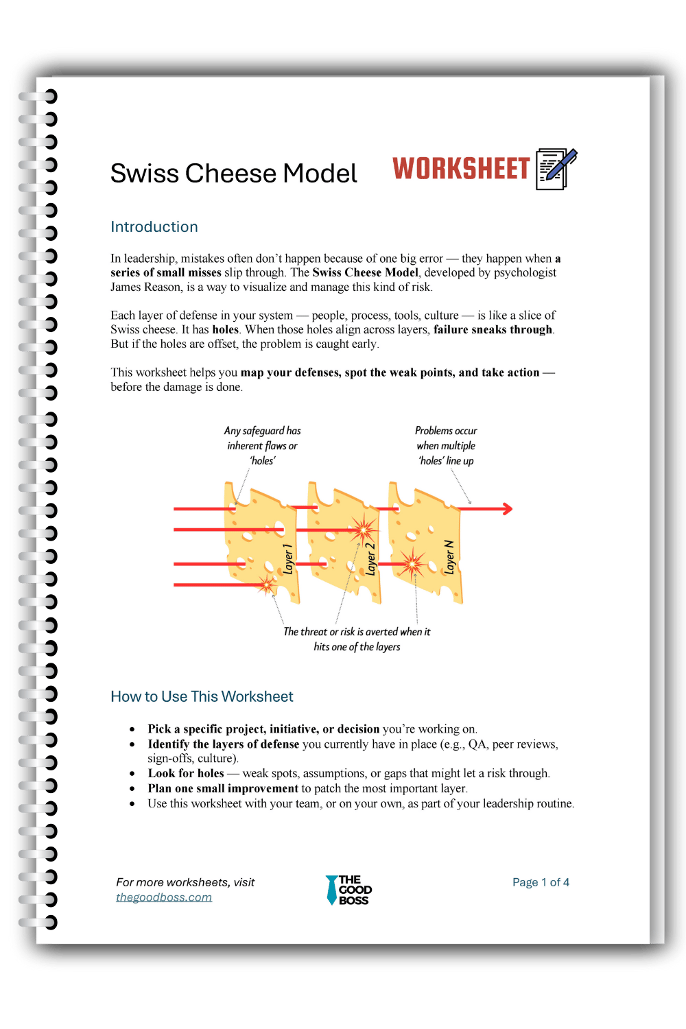 Worksheet: Swiss Cheese Model