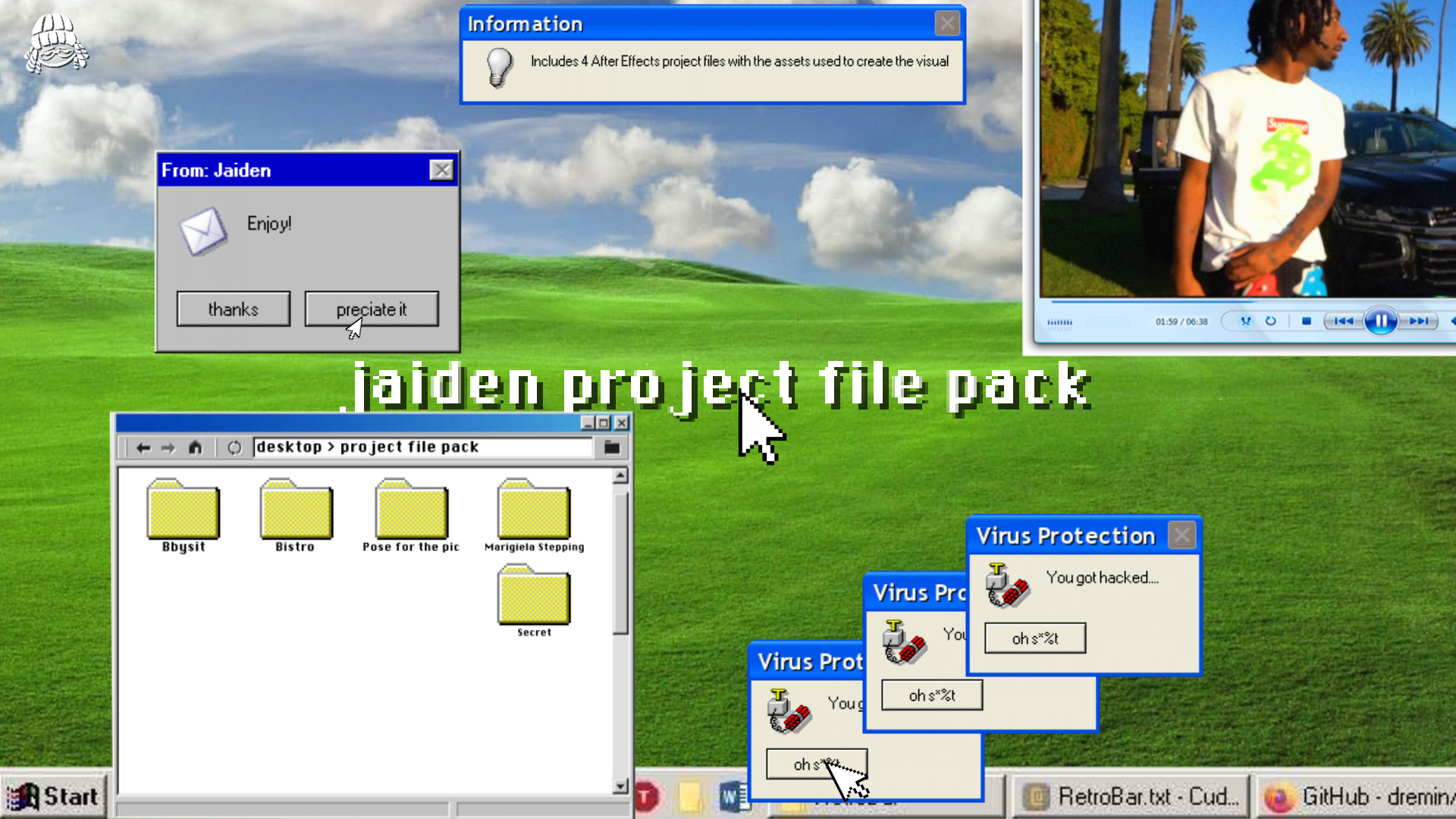 Jaiden project file pack! - Payhip