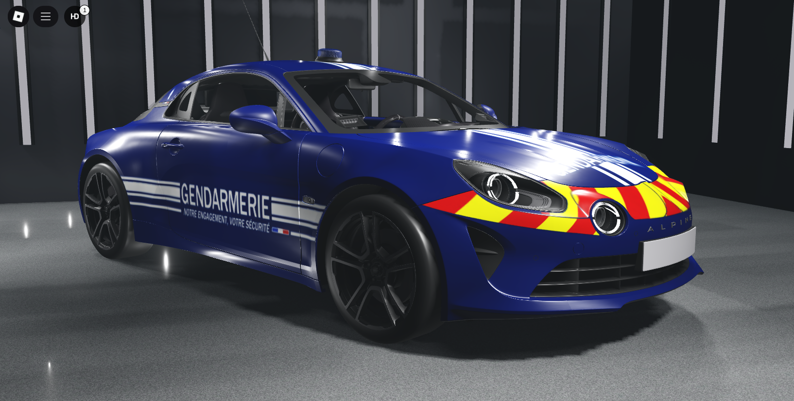 Alpine A110 Gendarmerie - Payhip