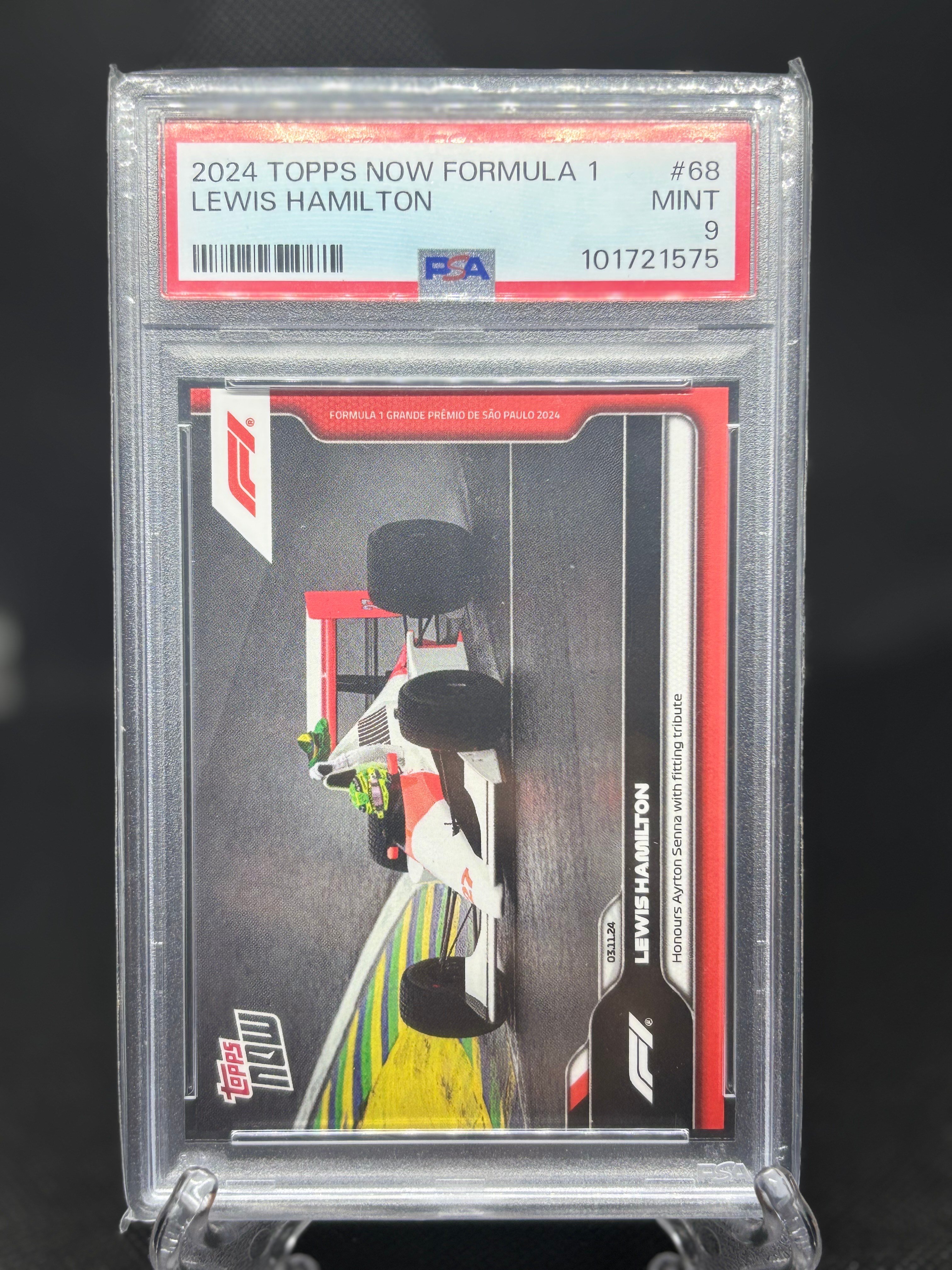 2024 Topps Now Formula 1 –Lewis Hamilton PSA 9 Mint - Payhip