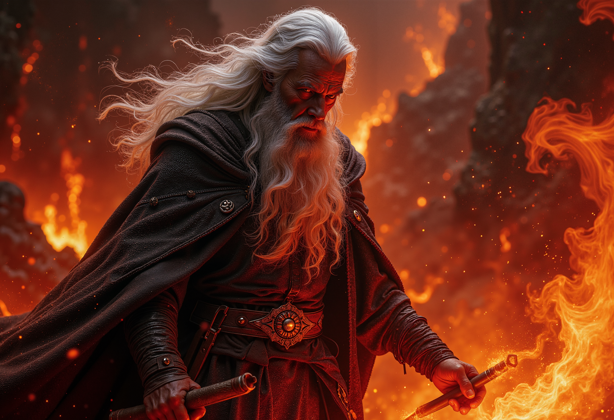 Gandalf in the mist of hell