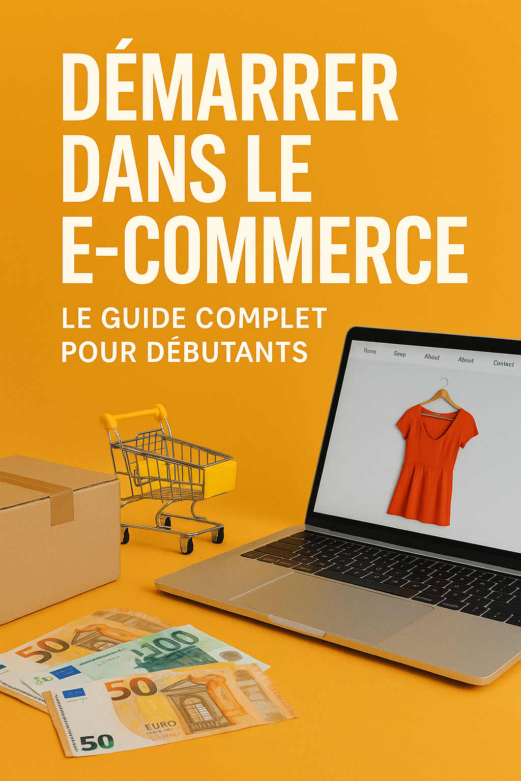 Lance ton business e-commerce en 30 jours : Le guide complet pour débutants. Tu rêves de te lancer dans le-commerce mais tu ne sais pas par où commencer ? Ce guide est fait pour toi. Dans ce guide, tu apprendras pas à pas comment créer ta boutique, trouv