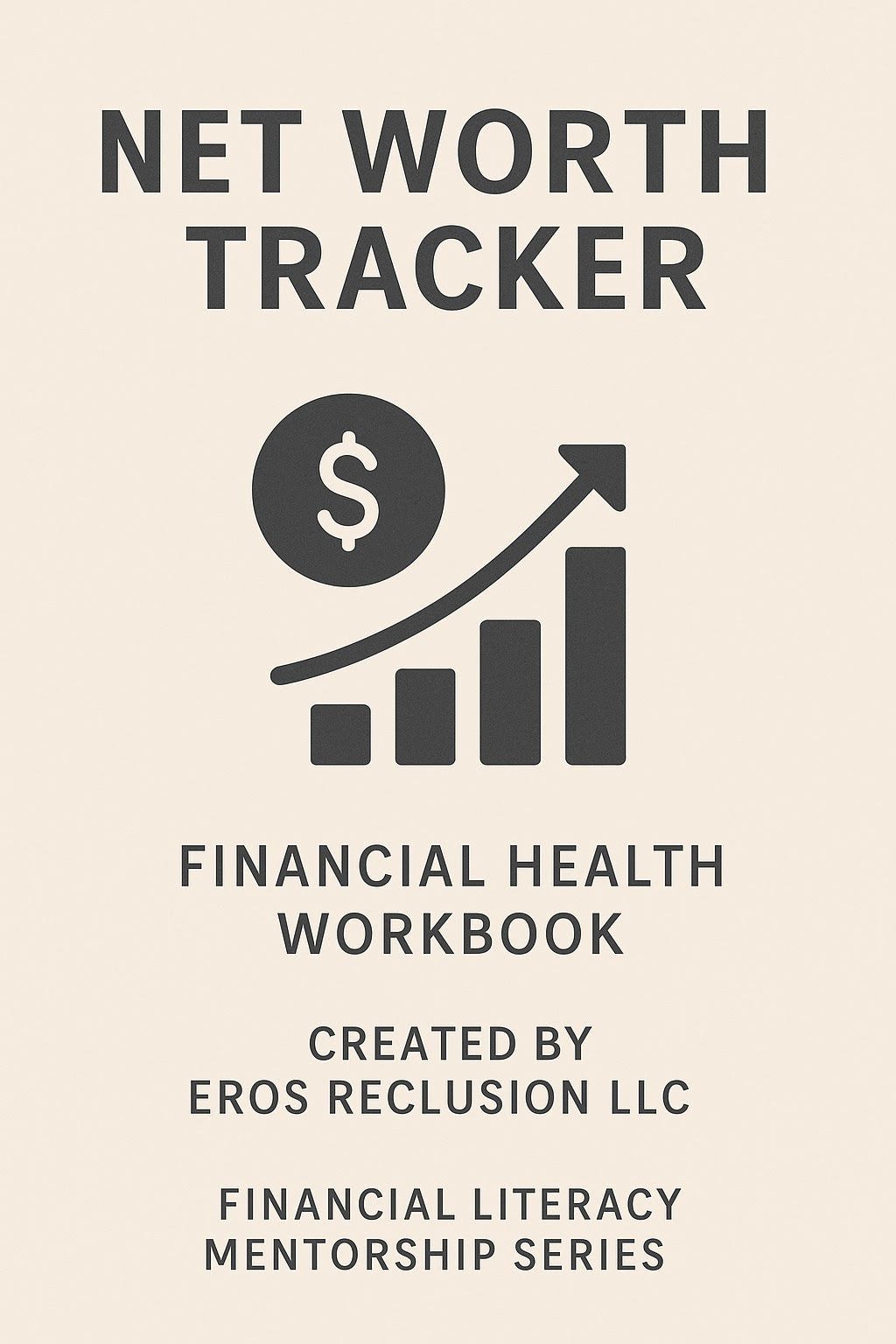 Downloadable net worth tracker to calculate assets, liabilities, and total wealth for monitoring financial growth over time.
