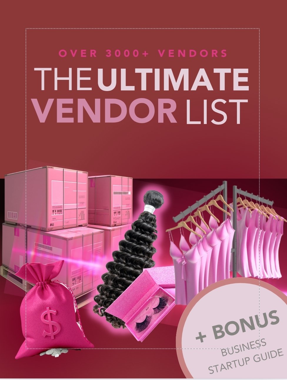 store product block Ultimate 3000 wig vender and more poster