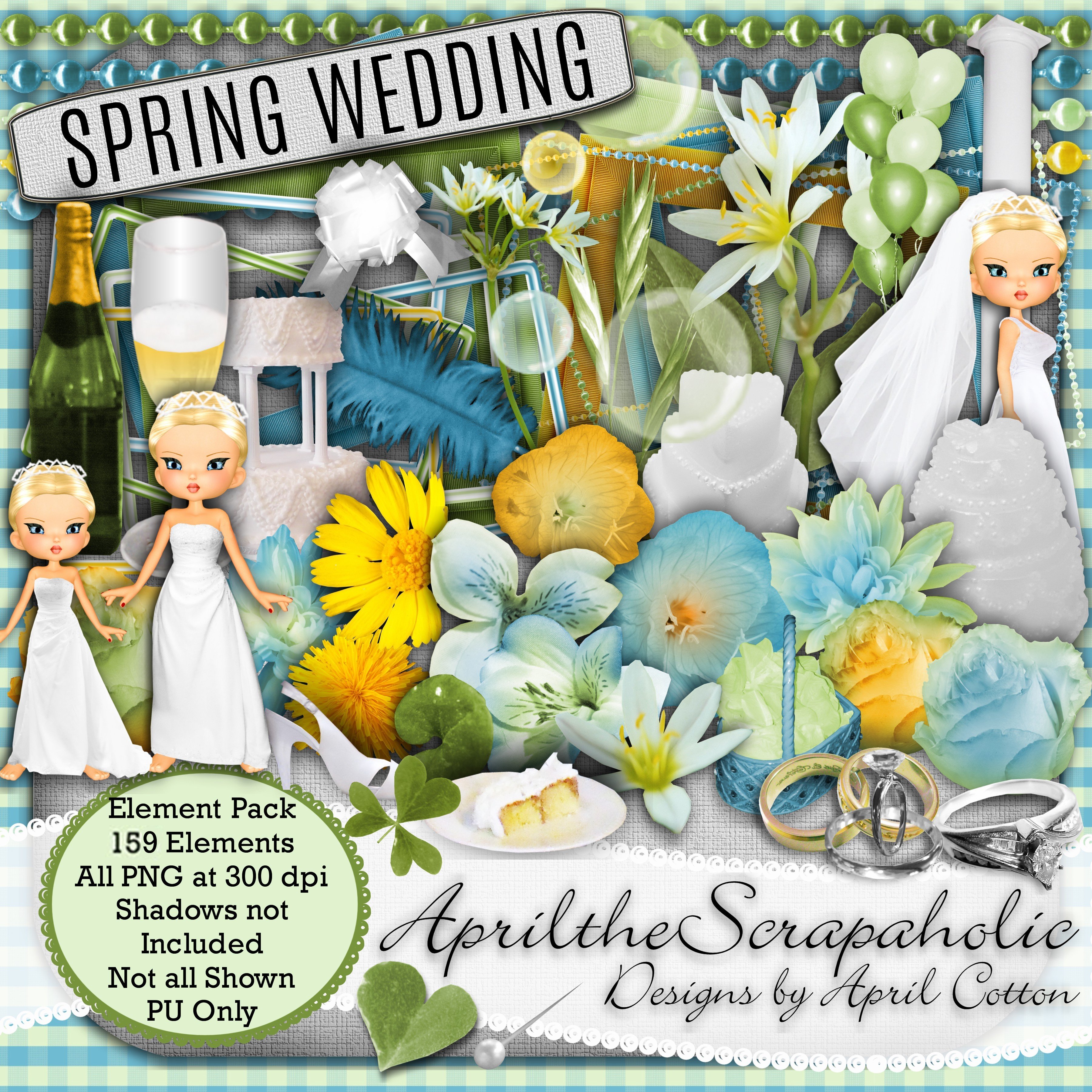 Spring Wedding - Element Pack - Payhip