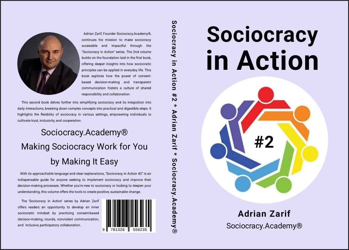 Book Sociocracy in Action #2 by Adrian Zarif