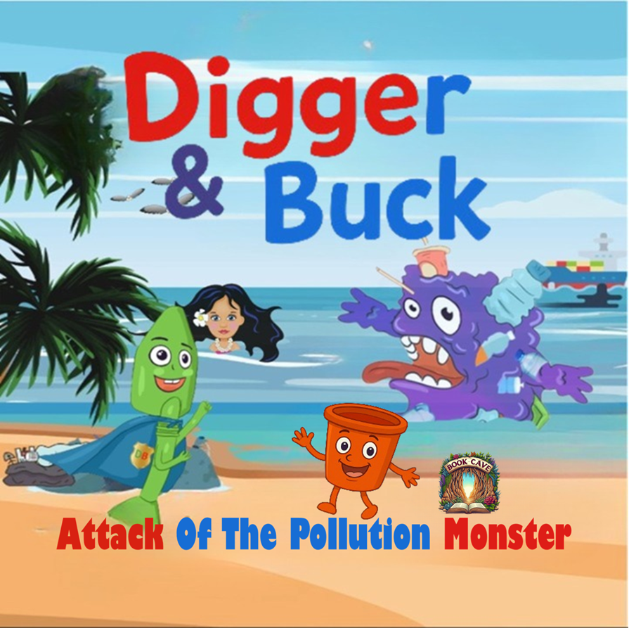 Digger & Buck Attack Of The Pollution Monster - book 2