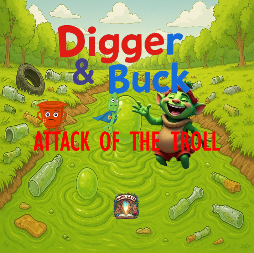 Digger & Buck Attack Of The Troll - book 3