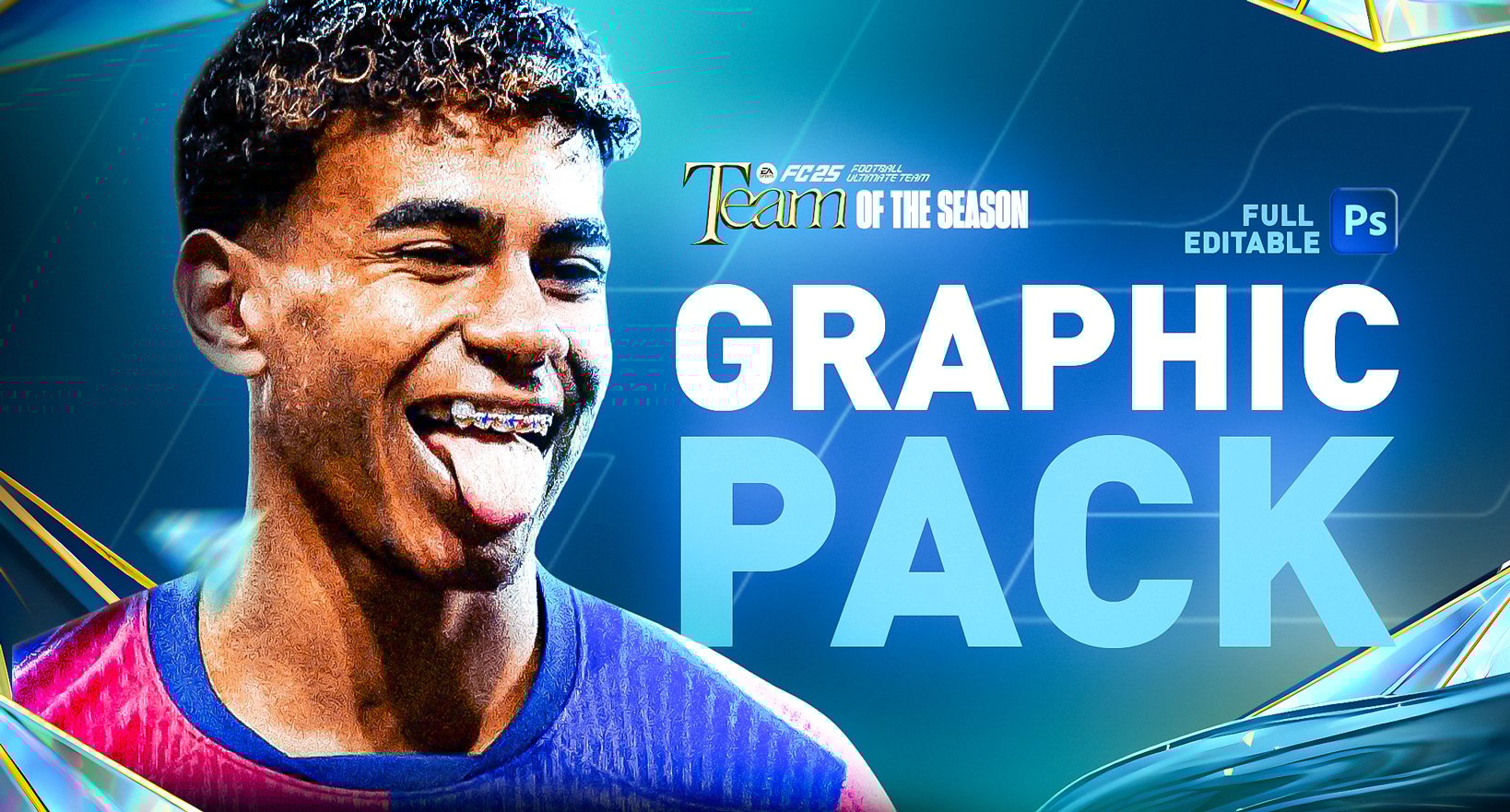 🎮 The Ultimate FIFA 25 GFX Pack for TOTS Creators (7000 Assets)