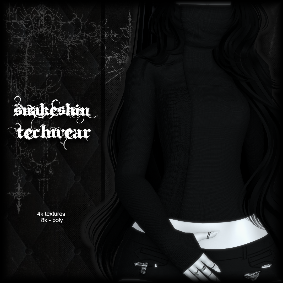 snakeskin techwear ୭˚.