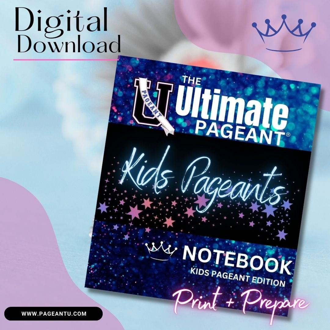 Kids Pageant Notebook
