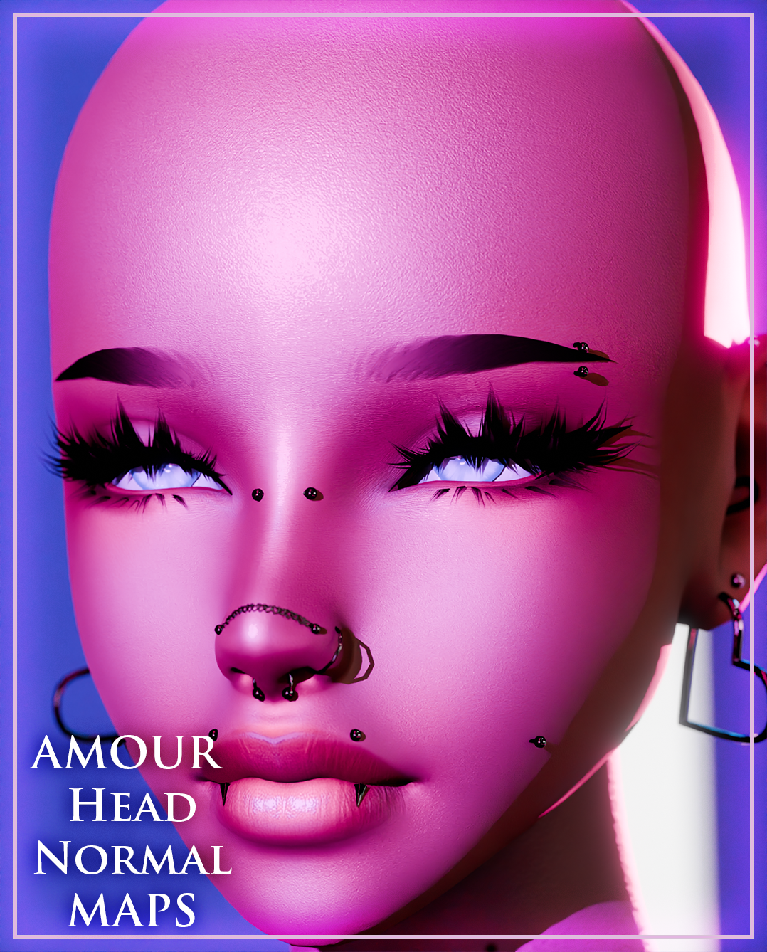 Amour Head Normal Maps