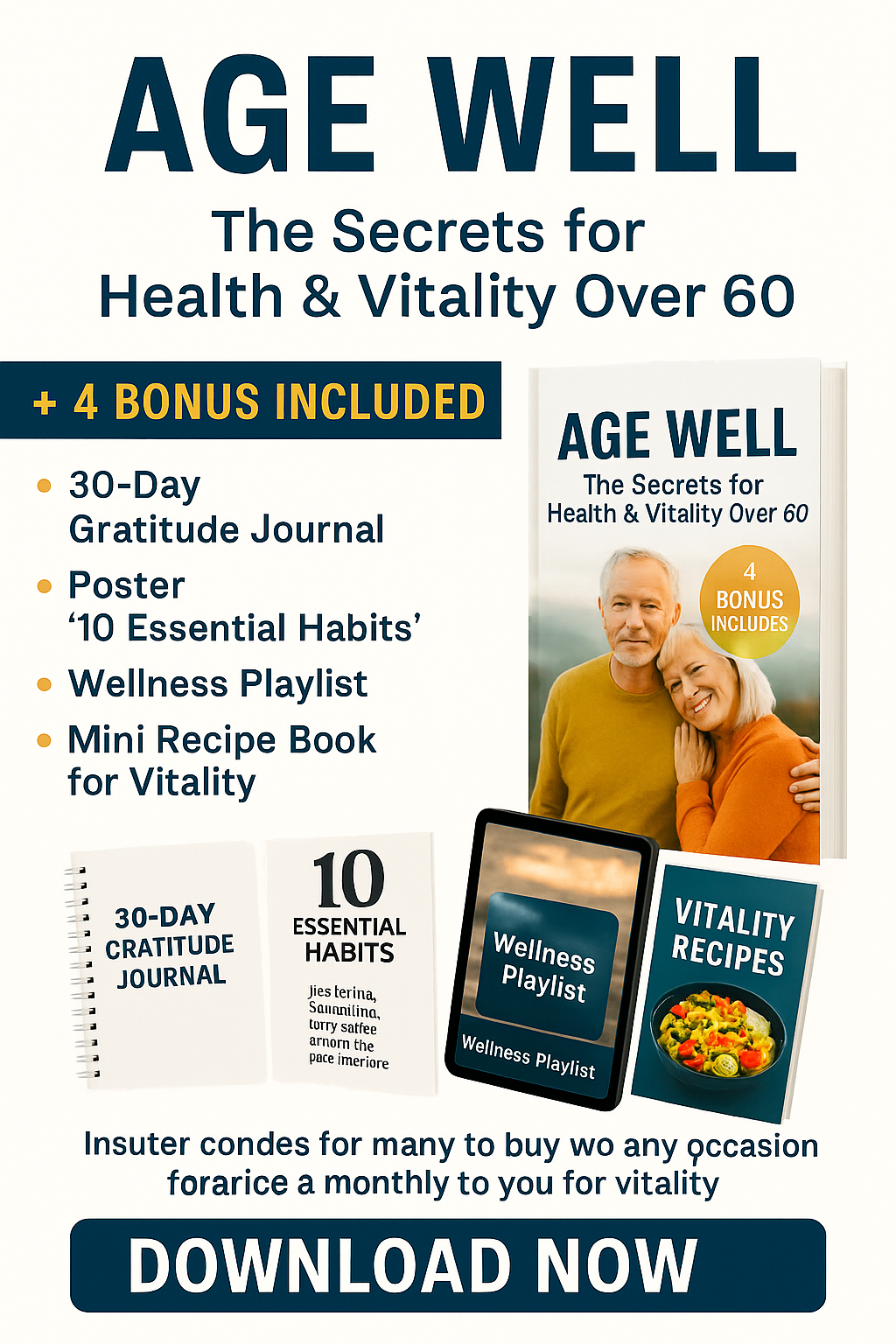 “Forever Young: Your Ultimate Guide to Staying Active and Healthy After 60!”