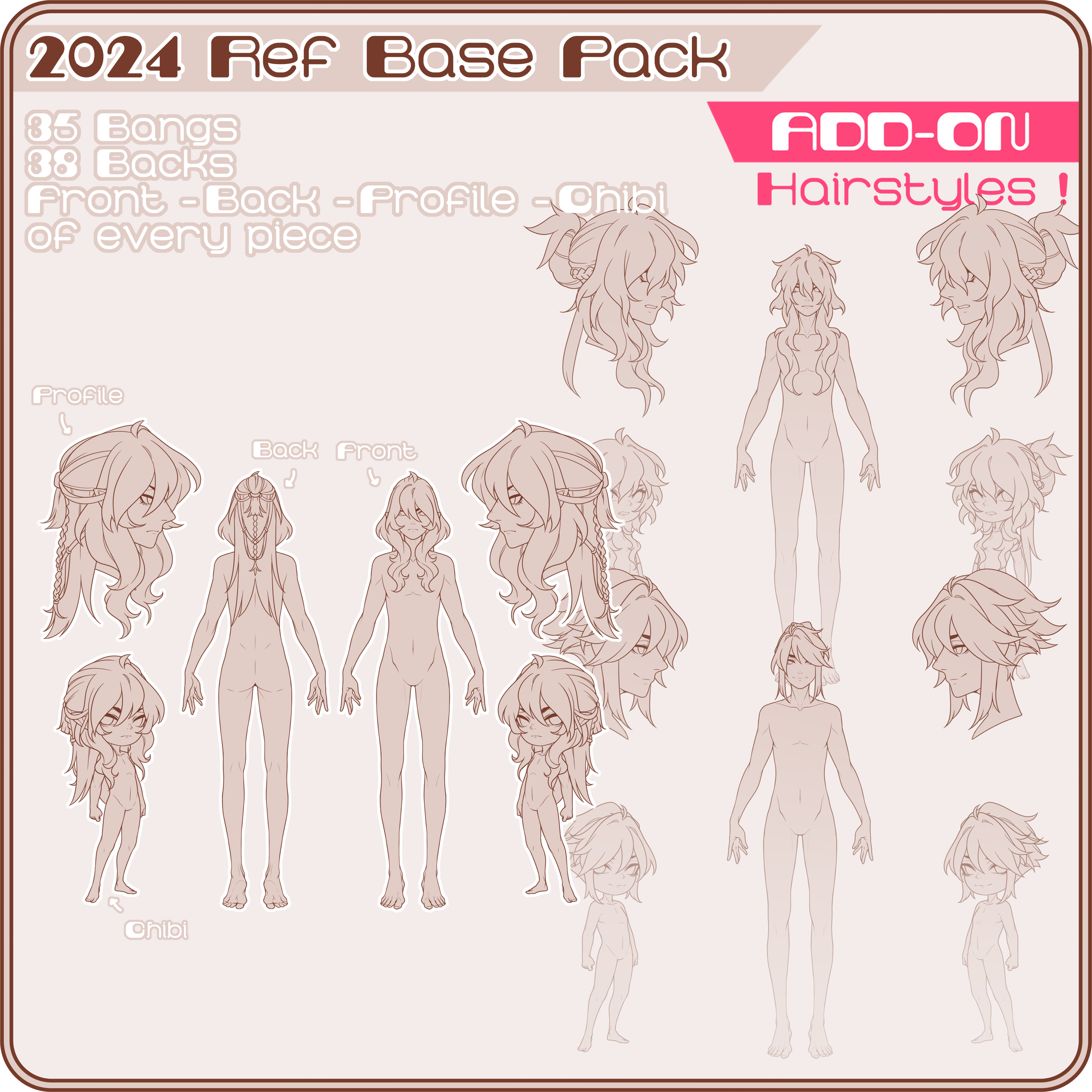 2024 Ref Base Pack - Hairstyles ! - Payhip