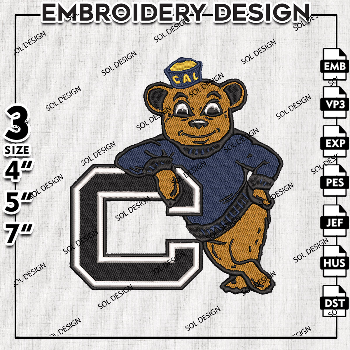 NCAA California Golden Bears Lanyard Keychain – Official Licensed, 23x1 Inch, Multi-Color