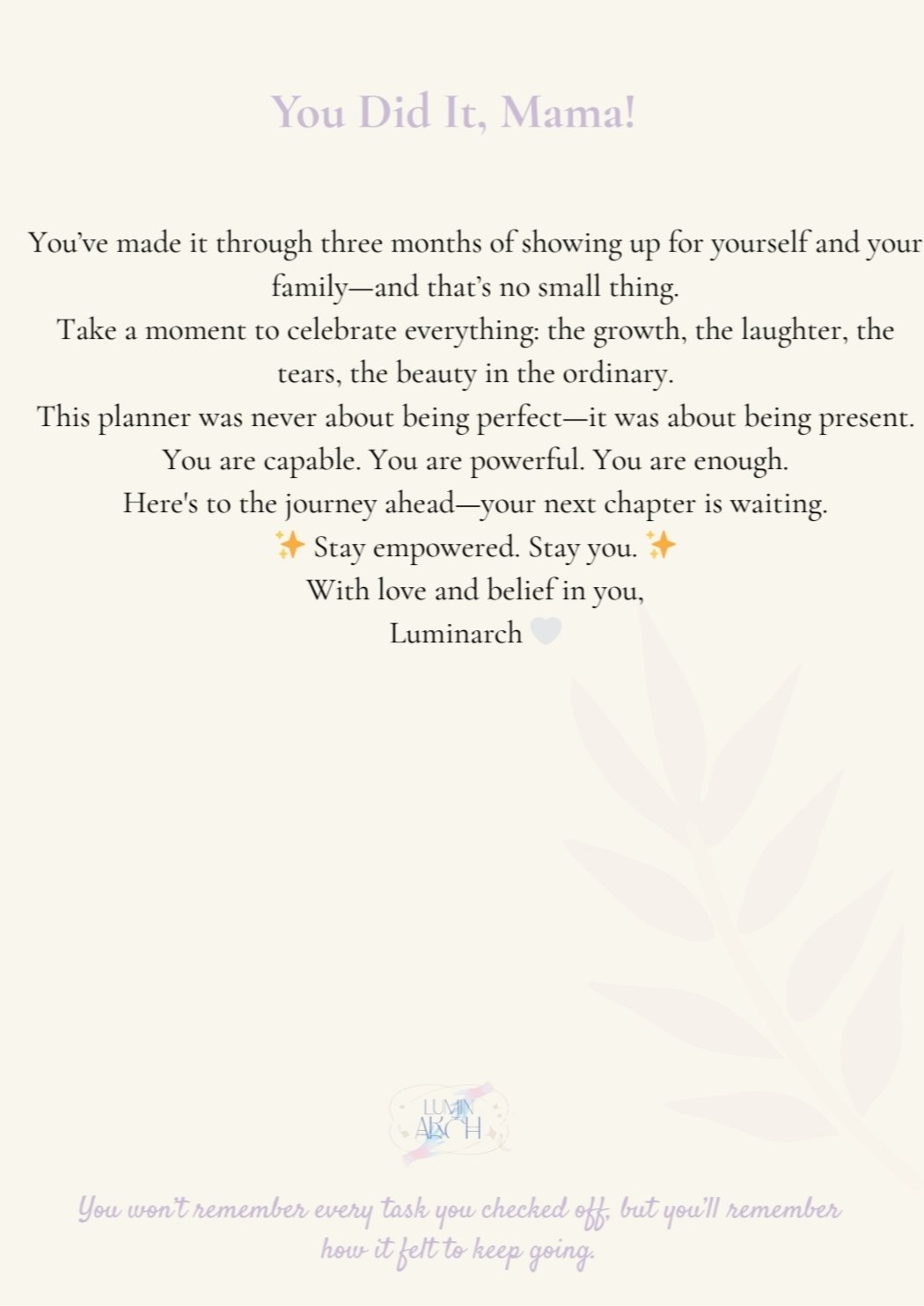 The Empowered Mama Planner - Payhip